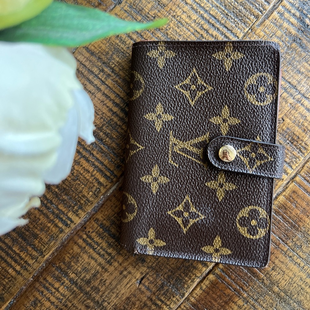 Louis Vuitton Monogram Kiss Lock Portefeuille Viennois